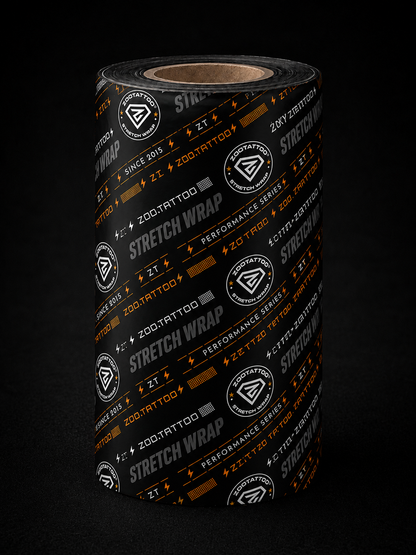 ZOOTATTOO Premium Stretch Wrap -15cm x 10m (Artist Box 2 Rolls)