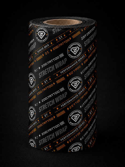 ZOOTATTOO Premium Stretch Wrap -15cm x 10m (Artist Box 2 Rolls)